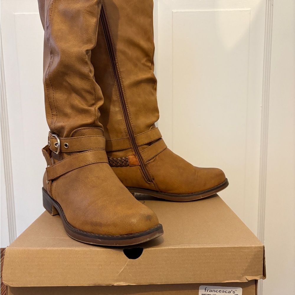 Francesca's Collections Brown Women's Boots